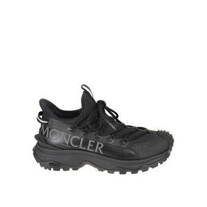 Moncler Textured Black Sneakers With Rugged Sole - NWT